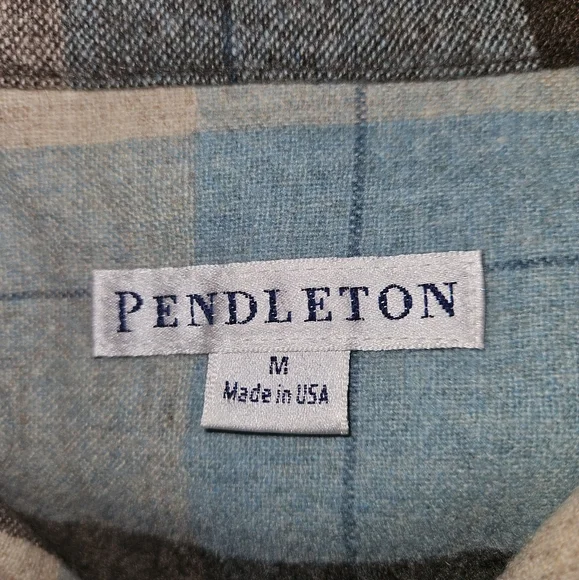 Pendleton Plaid Wool Flannel - Picture 3 of 4